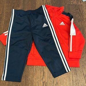 Boys Adidas Jacket and Pants Size 18M